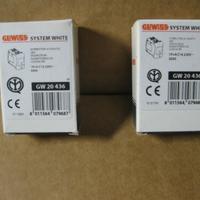 DUE INT. AUT. Magnet. Gewiss 20436 (NUOVI)