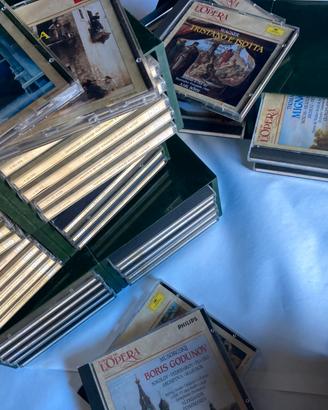 70 CD Classica "L'Opera" + libretti e porta-CD