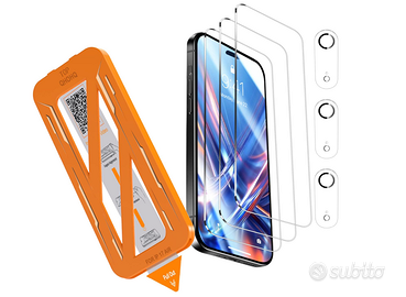 Vetro temperato iphone air 3 pz più 3 pezzi camera