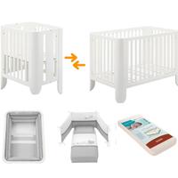 Set Lettino Culla Erbesi Duo Trasformabile