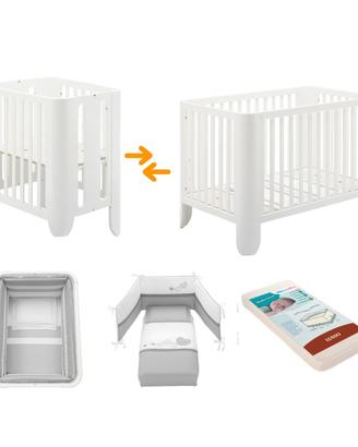 Set Lettino Culla Erbesi Duo Trasformabile