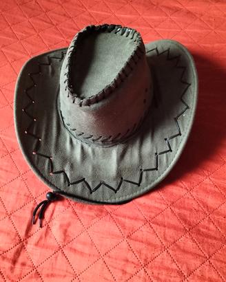 cappello cowboy panno morbido