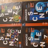 libro medie "Mosaico" scienze