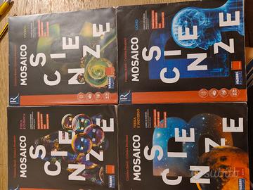 libro medie "Mosaico" scienze