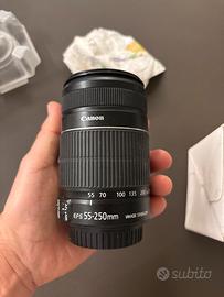 Obbiettivo Canon EF-S 55-250mm f/4-5.6 IS II