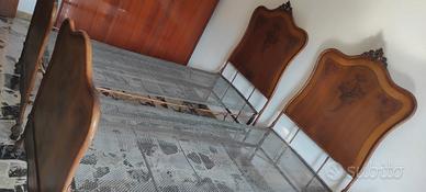 Due letti Vintage in ferro decorati