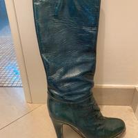 Stivali blu elettrico Magli taglia 37,5