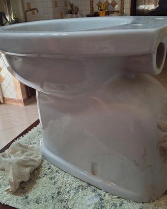 set Sanitari bagno completo in ceramica bianca 