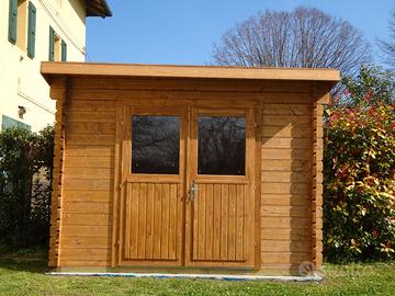 CASETTA IN LEGNO 3x2 (34mm) PORTA DOPPIA MONOFALDA