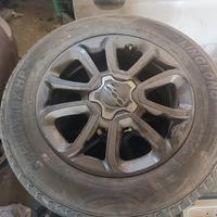 4 cerchi in lega originali fiat 500X da 16 pollici