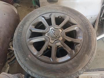4 cerchi in lega originali fiat 500X da 16 pollici