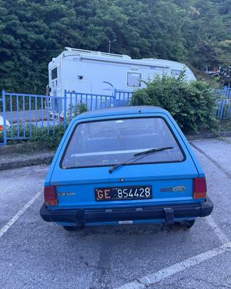 Ford Fiesta 900 Mk1 1982 – targhe originali 