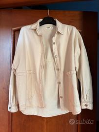 Giacca jeans modello camicia
