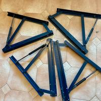 Quattro ammortizzatori per letto contenitore