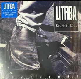 Litfiba colpa di coda triplo vinile blu edizione l