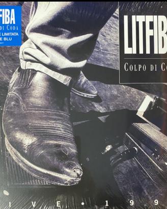 Litfiba colpa di coda triplo vinile blu edizione l