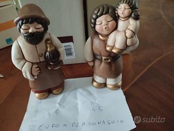 Personaggi presepe  giubileo Thun 