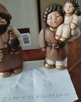 Personaggi presepe  giubileo Thun 