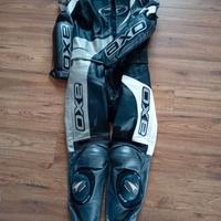 Tuta moto AXO in pelle, divisibile tagliaL