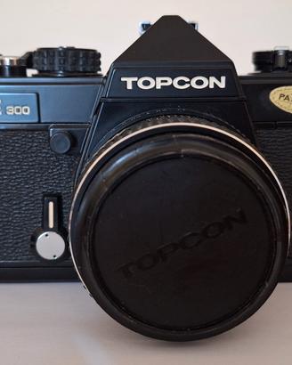 Fotocamera Topcon RE-300–Reflex Analogica+Obiettiv