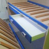 Letti singoli  con letto estraibile