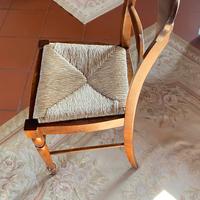 Sedia morellato in legno ciliegio