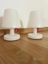 Fatboy coppia di lampade bianche ricaricabili