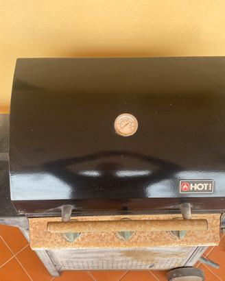 Barbecue a gas 3 bruciatori Hot