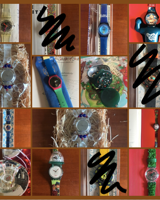 Lotto 43 orologi Swatch Swiss Design da collezione