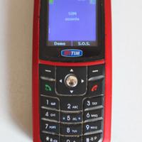 Cellulare Sagem my212X rosso usato funzionante can