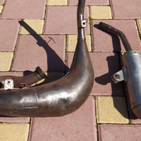 Scarico completo di silenziatore KTM 65/85