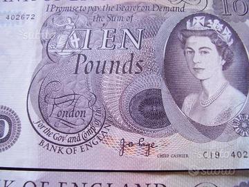 Banconote 10 pounds