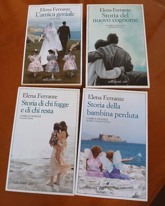 ELENA FERRANTE - QUADRILOGIA L'AMICA GENIALE