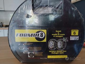 Catene da neve 9mm Formul8 Gruppo 6 - NUOVE SIGILL