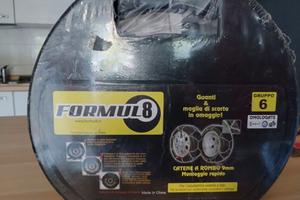 Catene da neve 9mm Formul8 Gruppo 6 - NUOVE SIGILL