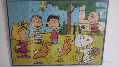 Snoopy puzzle vintage clem Toys 100pezzi