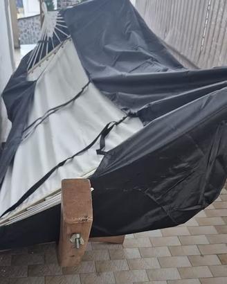 Amaca autoportante in legno