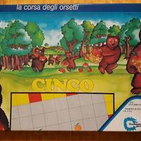 Cinco (la corsa degli orsetti) mondadori giochi
