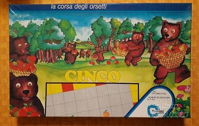 Cinco (la corsa degli orsetti) mondadori giochi