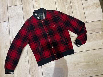 Bomber lana Fred Perry uomo