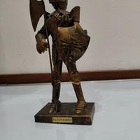 statuetta cavaliere con armatura san marino