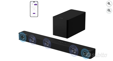 ULTIMEA 5.1ch Soundbar TV con Dolby Atmos