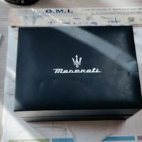 scatola Maserati per orologi completa di tutto 