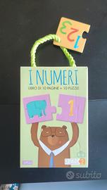 I numeri libro e puzzle 