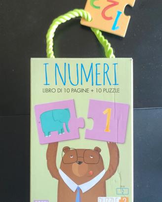 I numeri libro e puzzle 
