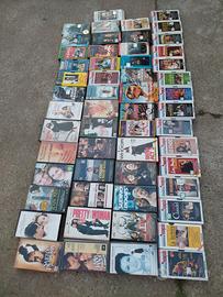 lotto di 56 VHS vintage + 2 VHS omaggio+ custodie 