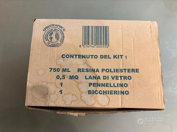 Kit riparazione vetroresina