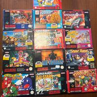 Lotto snes nr.14 pezzi da collezione