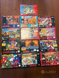 Lotto snes nr.14 pezzi da collezione