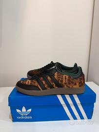 Adidas Samba OG Leopard Print Black